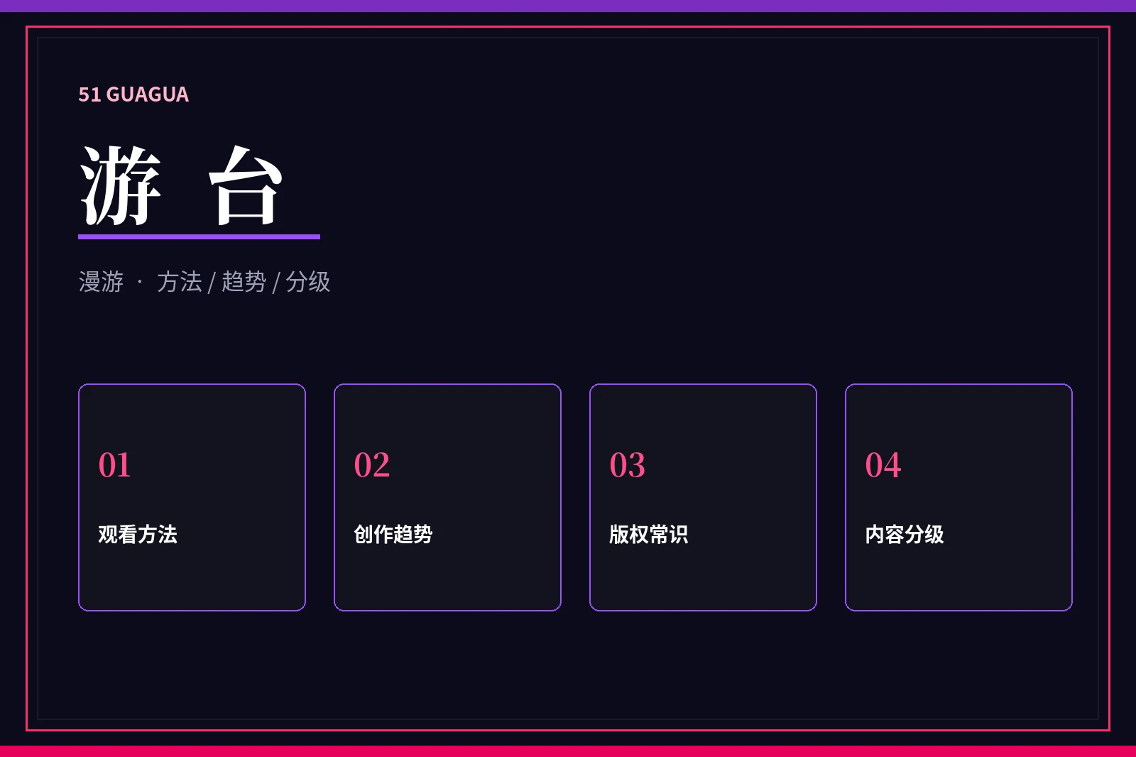 51吃瓜游台导览